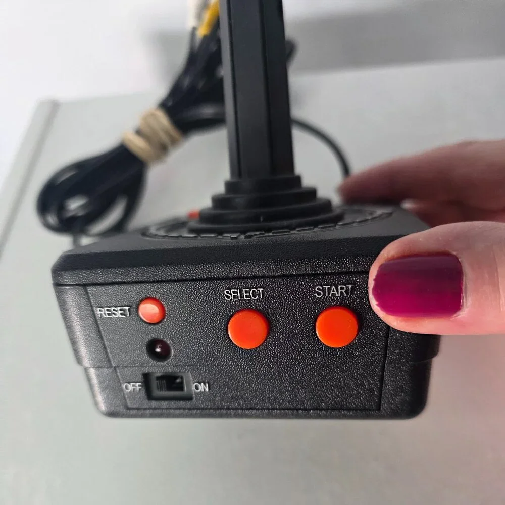 Atari Plug N Play 10 in TV Joystick Game Jakks Pacific